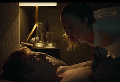 Domhnall Gleeson shirtless in Alice and Jack