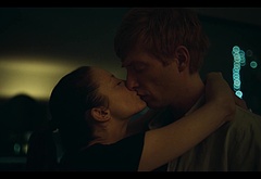 Domhnall Gleeson shirtless in Alice and Jack