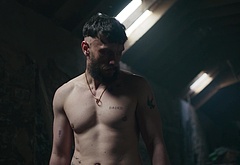 Richard Gadd shirtless in Half Man
