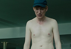 Domhnall Gleeson shirtless in Frank Of Ireland