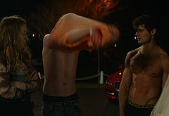 Domhnall Gleeson shirtless in Frank Of Ireland