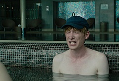 Domhnall Gleeson shirtless in Frank Of Ireland