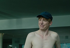 Domhnall Gleeson shirtless in Frank Of Ireland