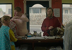 Domhnall Gleeson shirtless in Frank Of Ireland