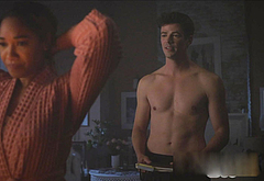 Grant Gustin nude and underwear scenes