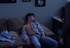 Grant Gustin naked in A Mothers Nightmare