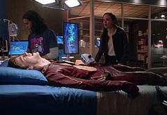Grant Gustin shirtless and sexy in The Flash