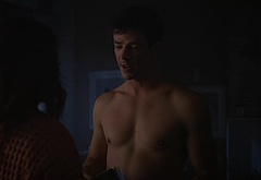 Grant Gustin shirtless and sexy in The Flash