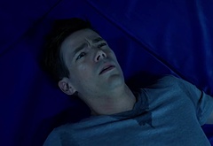 Grant Gustin shirtless and sexy in The Flash