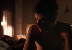 Grant Gustin shirtless and sexy in The Flash