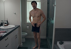 Grant Gustin nude uncensored in Puppy Love