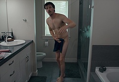 Grant Gustin nude uncensored in Puppy Love