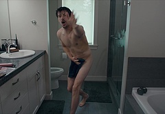 Grant Gustin nude uncensored in Puppy Love