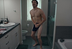 Grant Gustin nude uncensored in Puppy Love