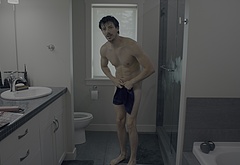 Grant Gustin nude uncensored in Puppy Love