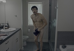 Grant Gustin nude uncensored in Puppy Love
