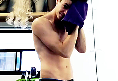 Grant Gustin nude and cock bulge pics