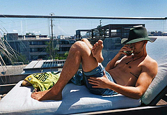 Grant Gustin nude and cock bulge pics