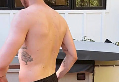 Grant Gustin nude and cock bulge pics