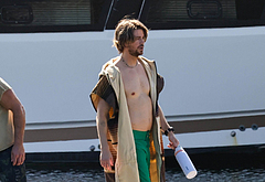 Grant Gustin nude and cock bulge pics