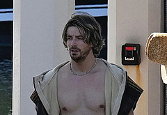 Grant Gustin nude and cock bulge pics