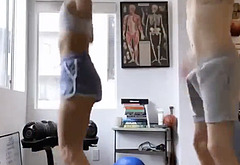Grant Gustin nude and cock bulge pics