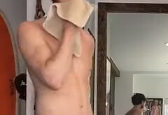 Grant Gustin nude and cock bulge pics