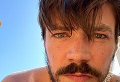 Grant Gustin nude and cock bulge pics