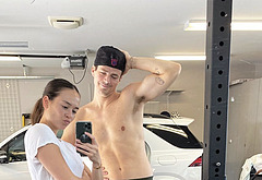 Grant Gustin nude and cock bulge pics