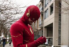 Grant Gustin nude and cock bulge pics
