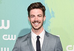 Grant Gustin nude and cock bulge pics