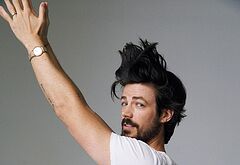 Grant Gustin nude and cock bulge pics