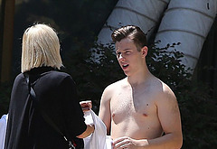 Nolan Gould nude and shirtless beach photos