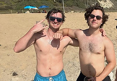 Nolan Gould nude and shirtless beach photos