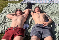 Nolan Gould nude and shirtless beach photos