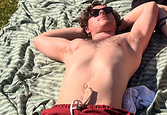 Nolan Gould nude and shirtless beach photos