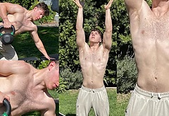 Nolan Gould nude and shirtless beach photos