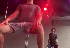 Nolan Gould leaked cock bulge and striptease