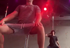 Nolan Gould leaked cock bulge and striptease