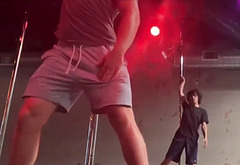 Nolan Gould leaked cock bulge and striptease