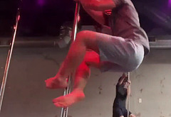 Nolan Gould leaked cock bulge and striptease