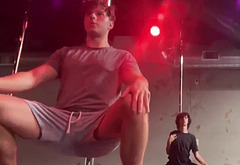 Nolan Gould leaked cock bulge and striptease