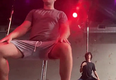 Nolan Gould leaked cock bulge and striptease
