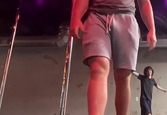 Nolan Gould leaked cock bulge and striptease