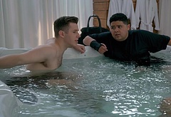 Nolan Gould shirtless in Modern Family 11-10 The Prescott