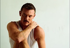 Luke Evans Gets Nearly Naked in Fishnets and Thong for Rocky Horror