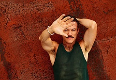Luke Evans Gets Nearly Naked in Fishnets and Thong for Rocky Horror