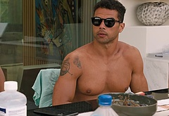 Mason Gooding shirtless in 72 Hours