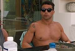 Mason Gooding shirtless in 72 Hours