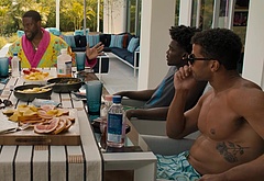 Mason Gooding shirtless in 72 Hours